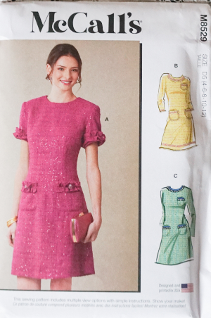  McCalls Pattern M8529 Sheath Dress Sz 4 to 12